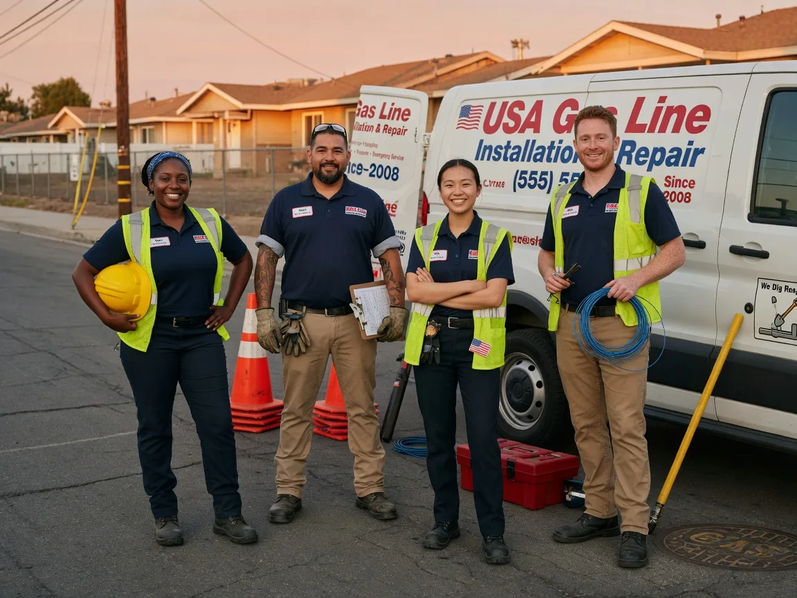 Gas Line Installation company in North Java, NY